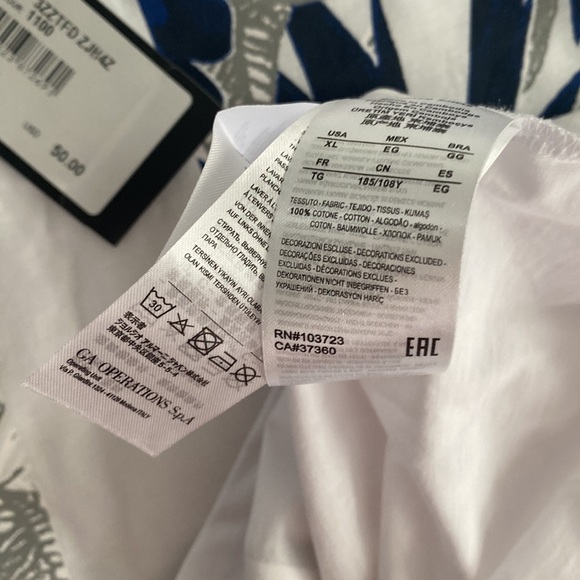 NWT ARMANI Men’s T-shirt XL - Picture 7 of 8